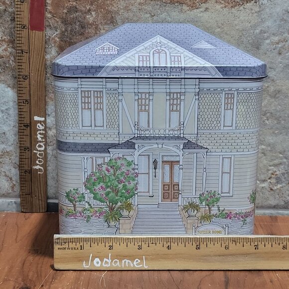 Sutter Home Winery Napa Valley Gift Tin Lidded Box Cannister - Picture 9 of 12